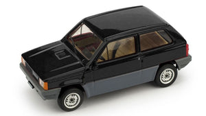 FIAT PANDA 30 1980 1a SERIE NERO LUXOR 1:43