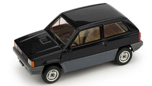 FIAT PANDA 45 1980 NERO LUXOR 1:43