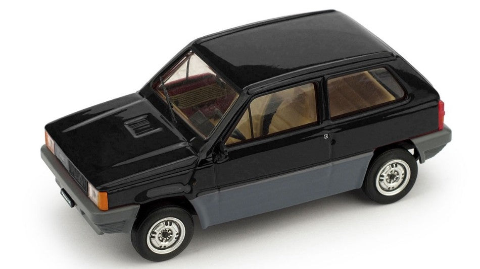 FIAT PANDA 45 1980 NERO LUXOR 1:43