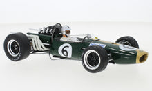 Indlæs billede til gallerivisning BRABHAM F1 BT20 N 6 2nd BRITISH GP 1966 DENNY HULME BRITISH RACING GREEN 1:18