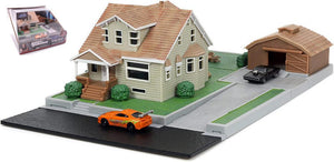 NANO DOM'S HOUSE DIORAMA FAST & FURIOUS (CAR cm 4)