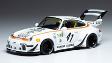 Indlæs billede til gallerivisning PORSCHE 911 993 RWB LBWK N 41 RACING 1996 WHITE 1:43