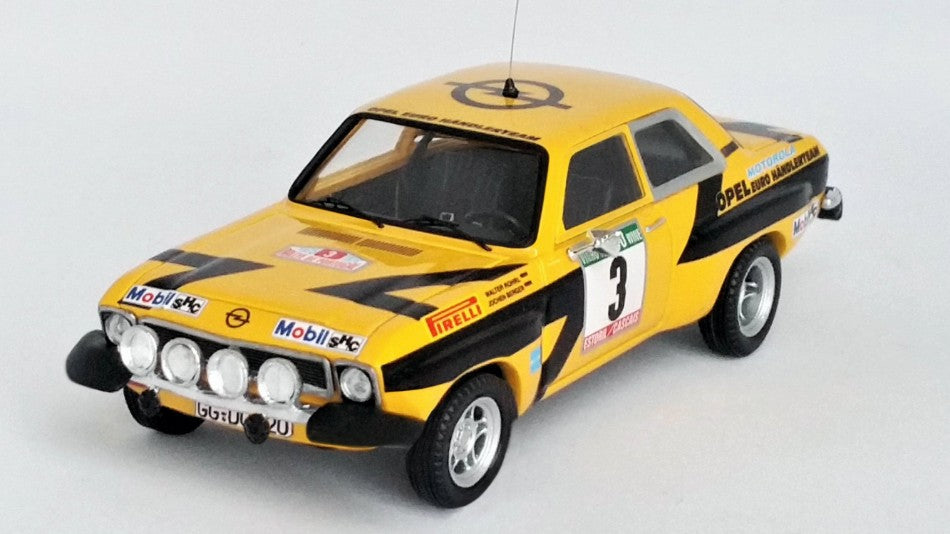 OPEL ASCONA N.3 RALLY OF PORTUGAL 1975 ROHRL/BERGER 1:43