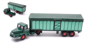 UNIC TRACTEUR & REMORQUE cm 24 SCALA 1:55