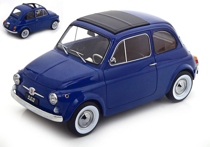 FIAT 500 1968 DARK BLUE 1:12