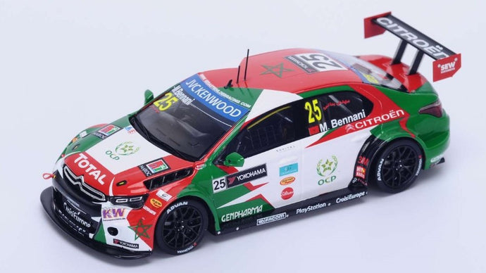 CITROEN C-ELYSEE N.25 4th WTCC RACE OF MAROCCO 2015 M.BENNANI 1:43