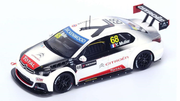 CITROEN C-ELYSEE N.68 WINNER WTCC RACE OF MAROCCO 2015 YVAN MULLER 1:43