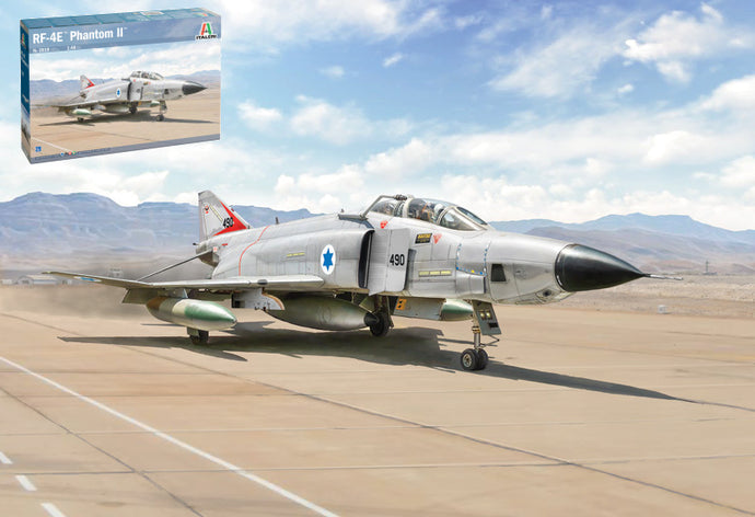 McDONNEL DOUGLAS RF-4E PHANTOM II CACCIA BOMBARDIERE MILITARY AIRPLANE 1960 / 1:48