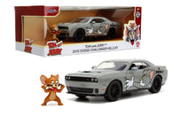 Indlæs billede til gallerivisning DODGE CHALLENGER COUPE 2015 - TOM &amp; JERRY GREY 1:24