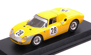 FERRARI 250 LM N 28 1000km PARIGI 1966 GOSSELIN - NOBLET YELLOW 1:43
