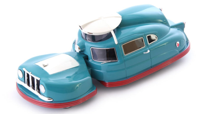 SIR VIVAL USA 1958 TURQUOISE DARK RED 1:43