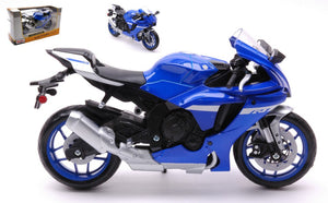 YAMAHA YZF-R1 2021 BLUE 1:12