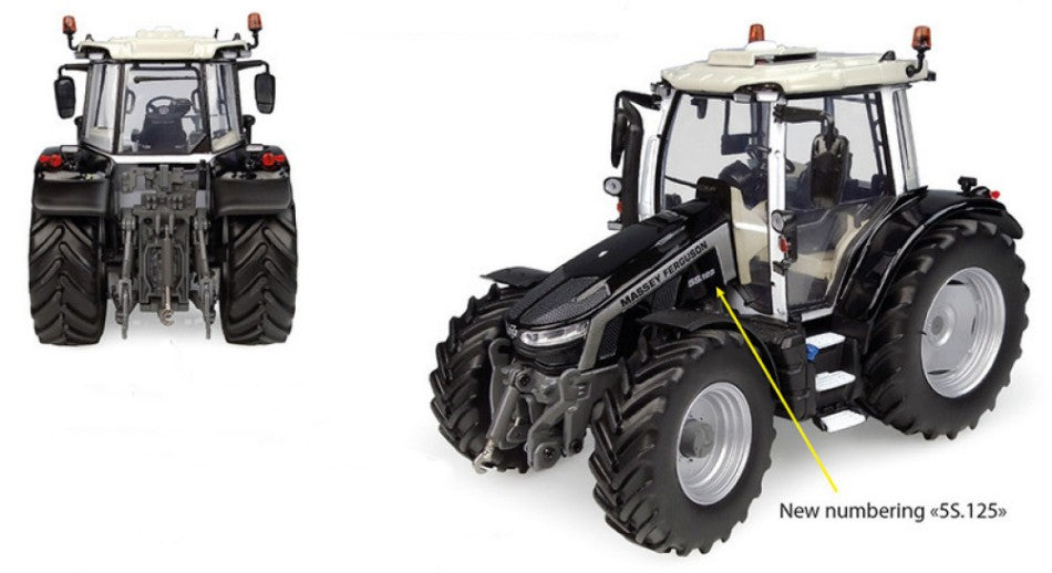 MASSEY FERGUSON 5S.125 TRACTOR BLAXK EDITION 2020 BLACK 1:32
