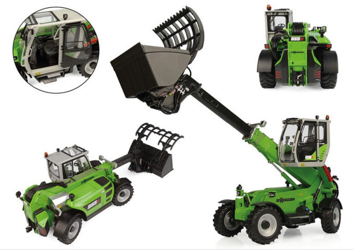 SENNEBOGEN 355E TELESCOPIC TRACTOR - ELEVATORE LIGHT GREEN 1:32