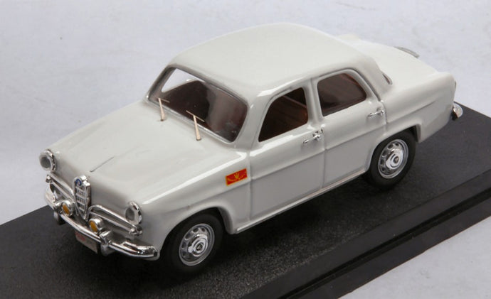 ALFA ROMEO GIULIETTA POLIZIA MUSEO DI ROMA 1955 WHITE 1:43