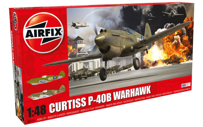 CURTISS P-40B WARHAWK KIT 1:48