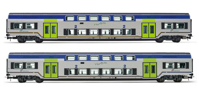 FS TRENITALIA 2-UNIT VIVALTO SCALA H0 1:87