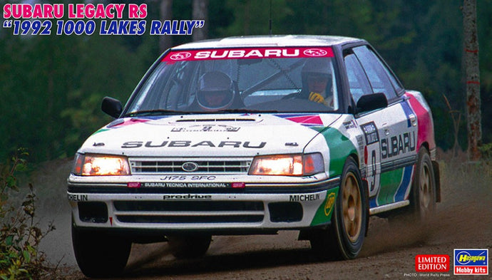 SUBARU LEGACY RS 1992 1000 LAKES RALLY KIT 1:24