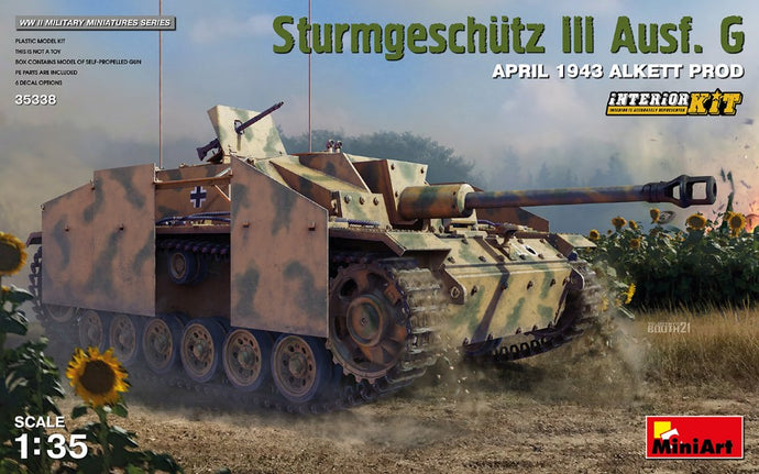STURMGESCHUTZ III AUSF.G APRIL 1943 KIT 1:35