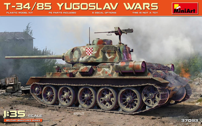 T-34/85 YUGOSLAV WARS KIT 1:35