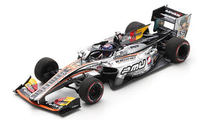 SF19 P.MU/CERUM INGING TRD01F #19 SENA SAKAGUCHI SUPER FORMULA 2022 sølv/rød/gul 1:43