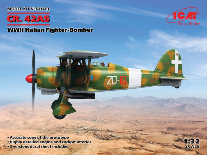 CR.42AS WWII ITALIAN FIGHTER BOMBER KIT 1:32