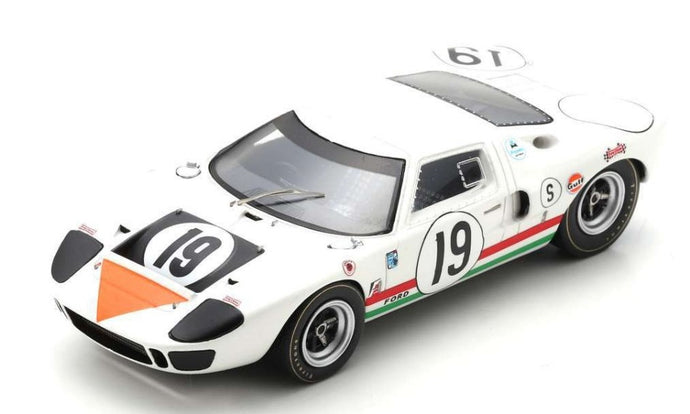 FORD GT40 N.19 5th 12 H SEBRING 1967 N.VACCARELLA-U.MAGLIOLI 1:43