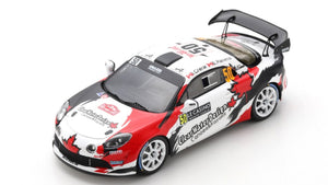 RENAULT ALPINE A110 RALLY N 50 RALLY MONTECARLO 2022 I.CRERAR - E.RACETTE WHITE RED BLACK 1:43