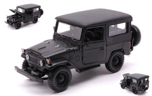 TOYOTA FJ40 1974 HARD TOP MATT BLACK 1:24