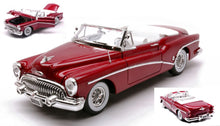 Indlæs billede til gallerivisning BUICK SKYLARK CABRIO 1953 rød metallic 1:18