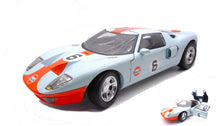 Indlæs billede til gallerivisning Ford GT #6 CONCEPT GULF LIVERY lys blå/orange 1:12