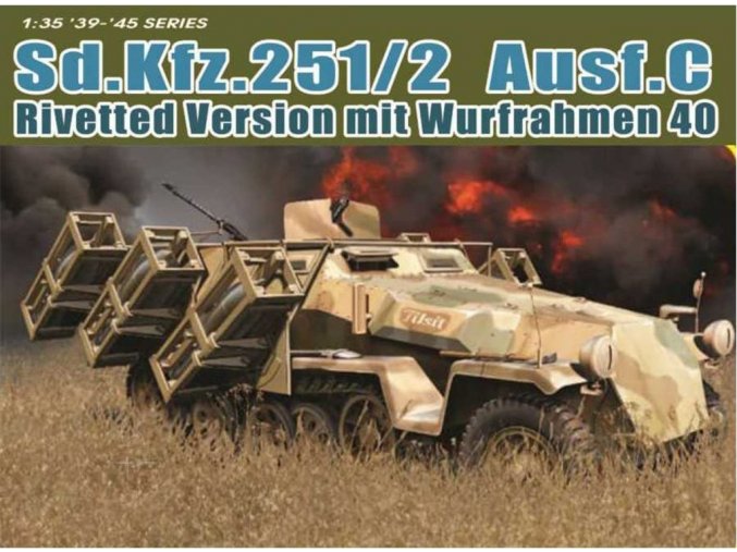SD.KFZ.251/1 AUSF.C RIVETTED VERSION KIT 1:35