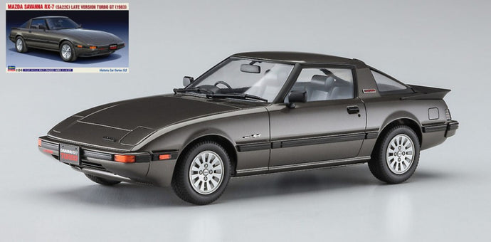 MAZDA SAVANNA RX-7  TURBO GT LATE VERSION KIT 1:24