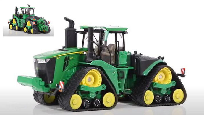 JOHN DEERE 9RX 640 TRACTOR CINGOLATO 2020 GREEN YELLOW 1:32