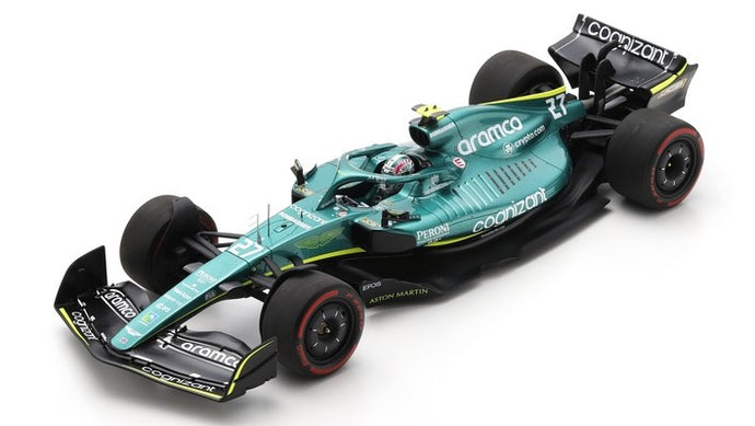ASTON MARTIN AMR22 NICO HULKENBERG 2022 N.27 BAHRAIN GP 1:18