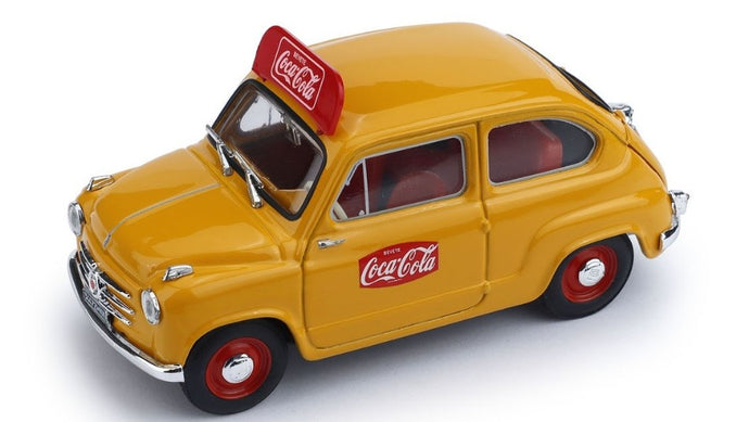 FIAT 600 1a SERIE 1960 COCA COLA 1:43