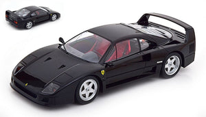 FERRARI F40 1987 BLACK 1:18