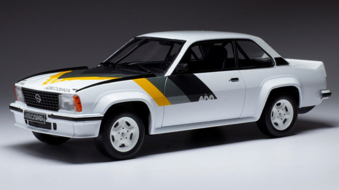 OPEL ASCONA B 400 1982 WHITE 1:18
