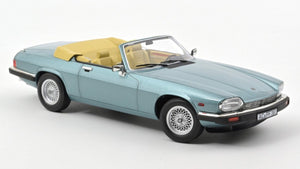 JAGUAR XJ-S 5.3 H.E.CONVERTIBLE 1988 LIGHT BLUE METALLIC 1:18