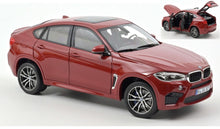 Indlæs billede til gallerivisning BMW X6 M 2015 rød metallic 1:18