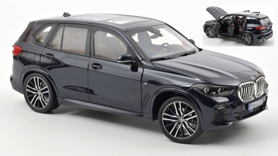 BMW X5 2019 BLUE METALLIC 1:18