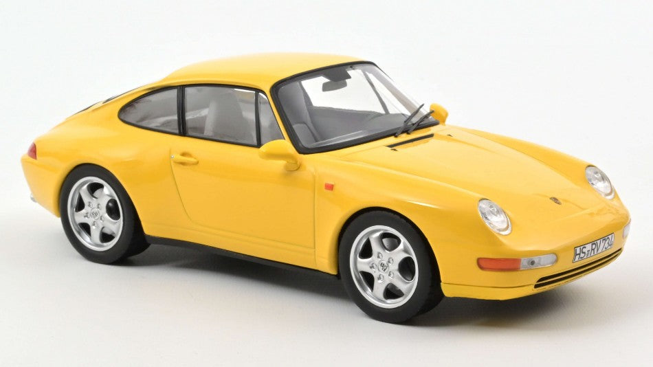 PORSCHE 911 CARRERA 1994 YELLOW 1:18