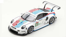 Indlæs billede til gallerivisning Porsche 911 RSR #93 PILET/BAMBER/TANDY 3rd LMGTE PRO CLASS 24H LE MANS 2019 hvid/rød/blå 1:18