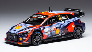 Hyundai i20 N RALLY1 #11 NEUVILLE/WYDAEGHE WRC RALLY CROATIA 2022 blå/rød 1:43