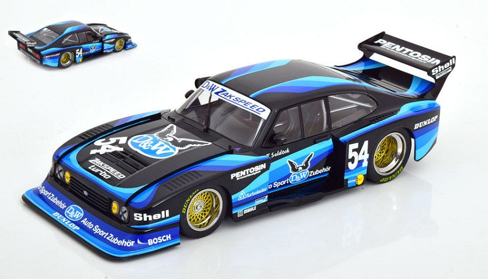 FORD CAPRI TURBO GR.5 N.54 ZOLDER 1980 H.SOLDECK 1:18