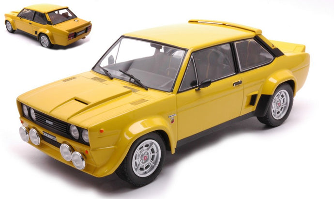 FIAT 131 ABARTH 1980 YELLOW 1:18
