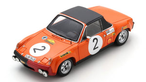 Porsche 914/6 #2 BALLOT-LENA/STECKKONIG/KPPB 3rd MARATON DE LA ROUTE 1970 orange/sort/rød 1:43