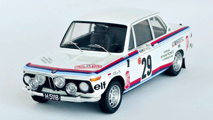 BMW 2002 ti 17th MONTE CARLO RALLY 1975 KOOB/HUBERTY 1:43