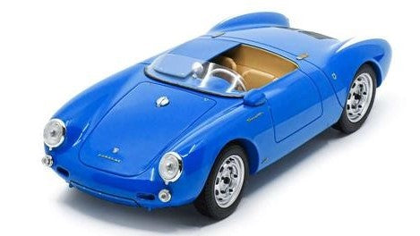 PORSCHE 550 A SPYDER 1954 BLUE 1:12