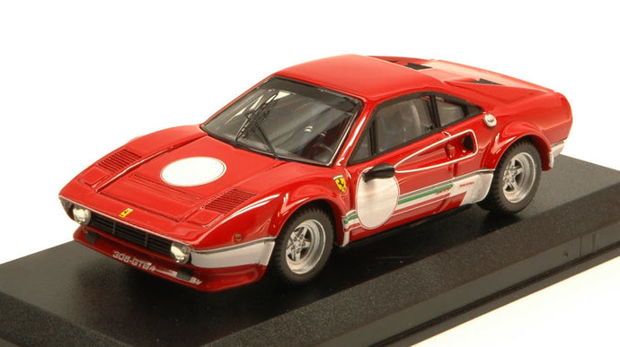 FERRARI 308 GTB4 LM TEST FIORANO 1976 NIKI LAUDA RED 1:43